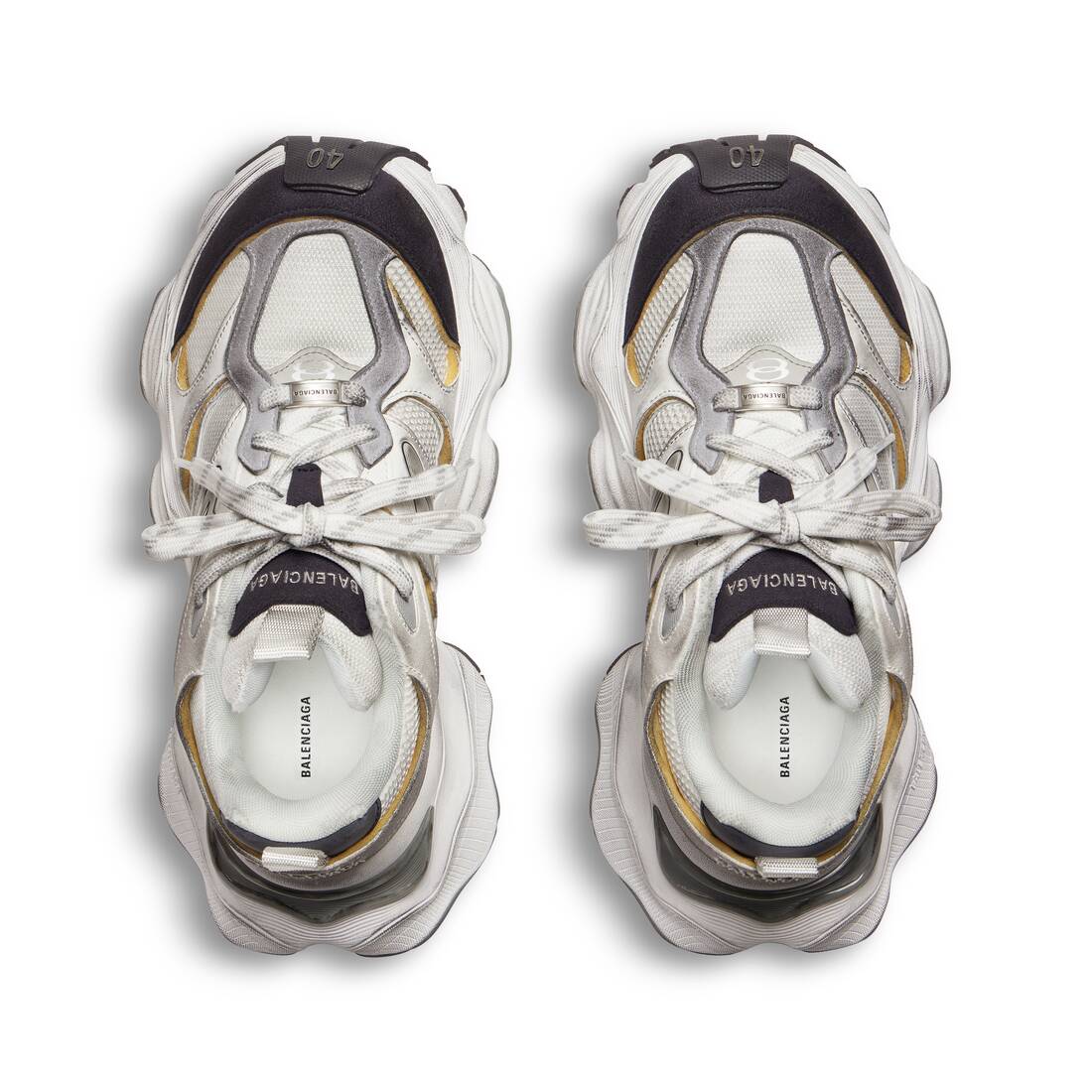 Men’s Cargo Sneaker  in White/grey - Image 6